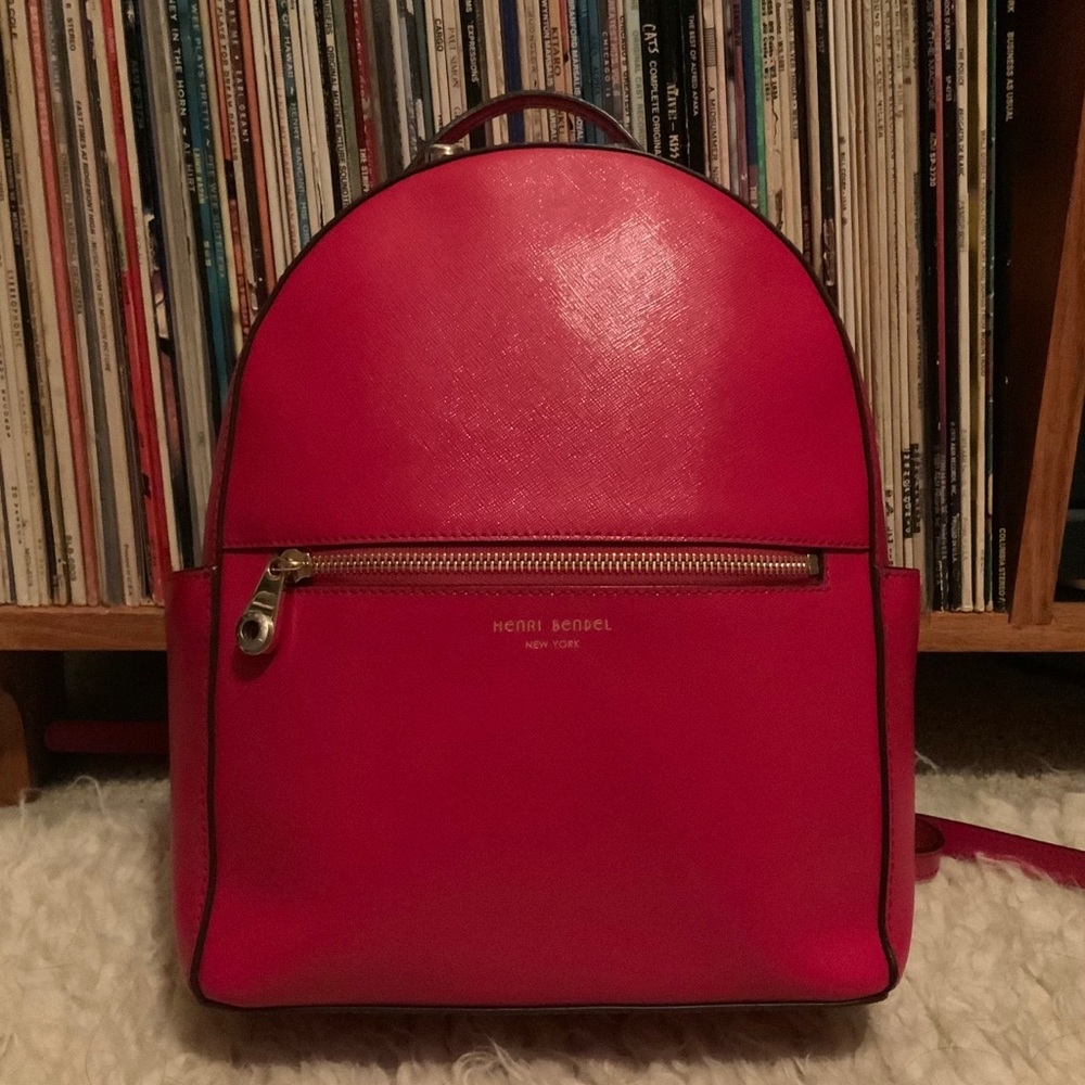 West 57th Saffiano Leather Backpack NWOT
